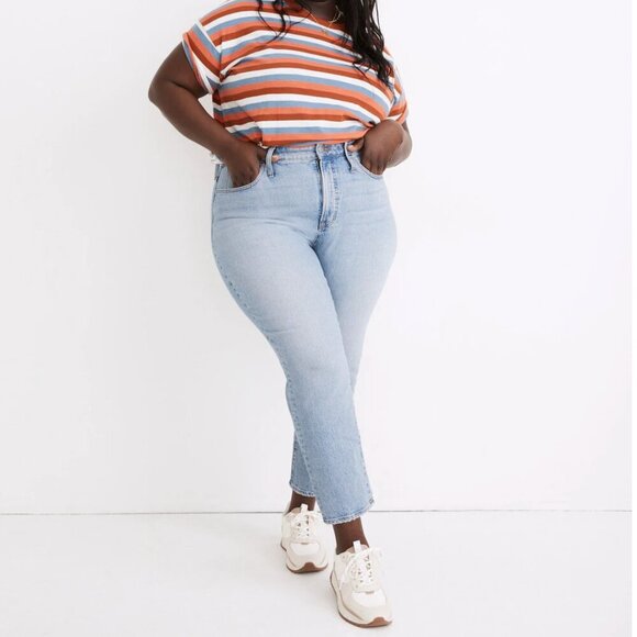 Madewell The Plus Perfect Vintage Jean in Fiore Wash, Size 28W‎ - Picture 1 of 15